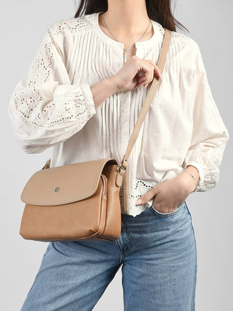 Cross Body Tas Maya Hexagona Bruin maya 2120201 ander zicht 1