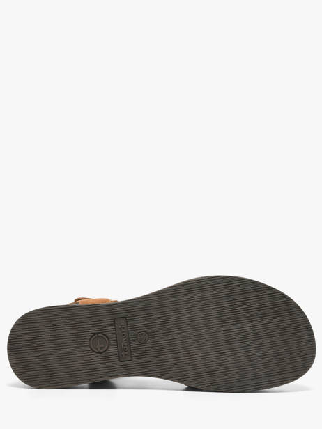 Sandalen Uit Leder Tamaris Bruin women 46 ander zicht 4