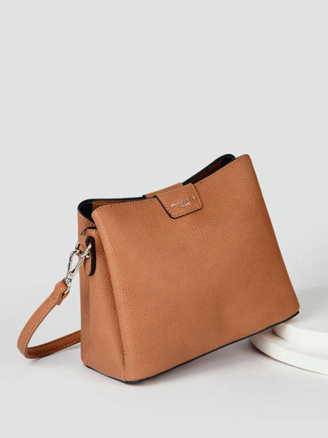 Cross Body Tas Grained Miniprix Bruin grained 20BE0901 ander zicht 2