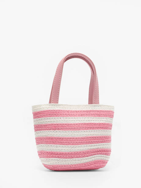 Handtas Le voyage en panier Roze kids PM374 ander zicht 3